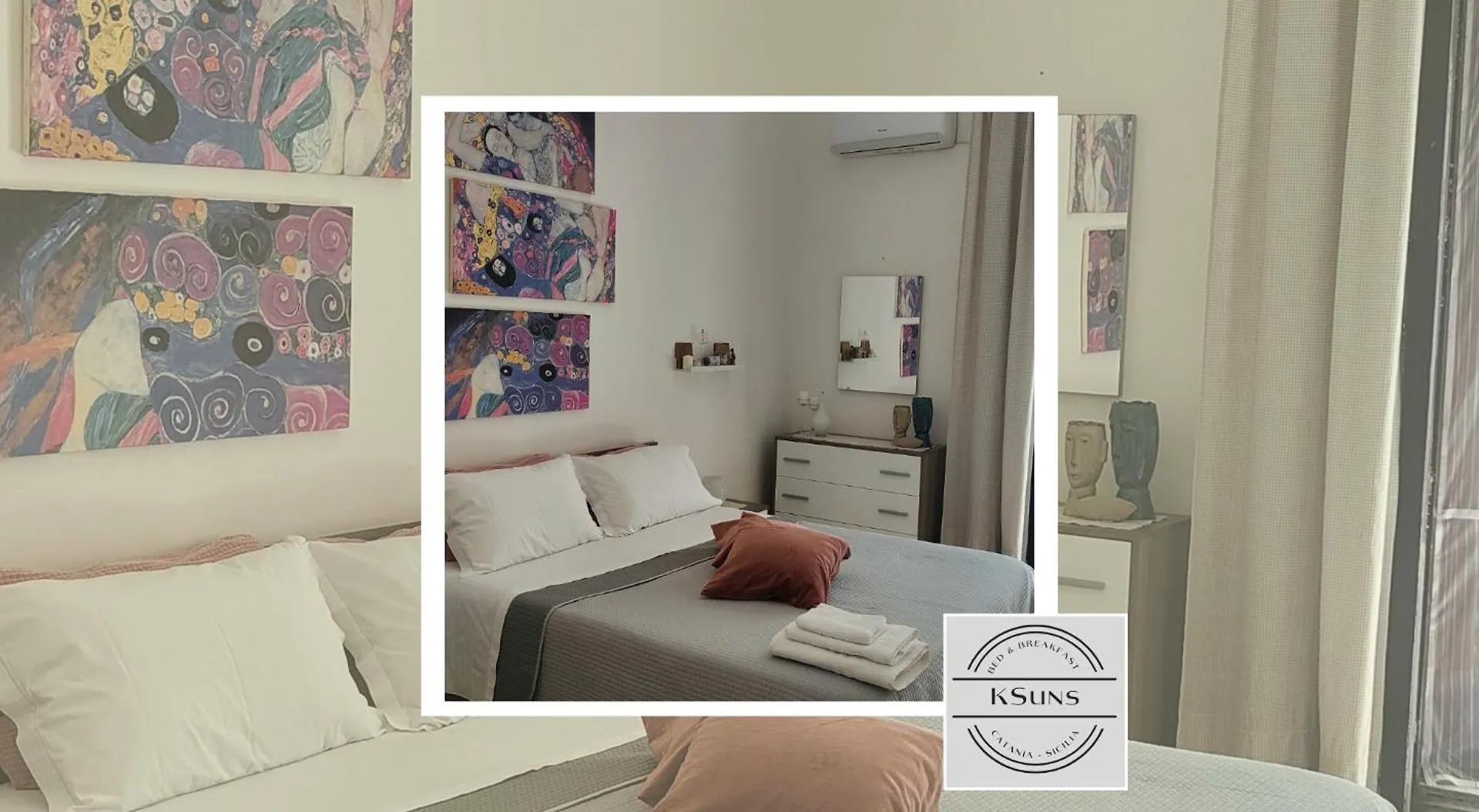 Bed and Breakfast Ksuns Aeroporto di Catania Fontana Rossa 0*,  Italia